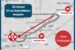 Actualités Accès à la nouvelle clinique urgence vétérinaire Montpellier