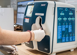 Analyse gaz du sang urgences vétérinaire Nice